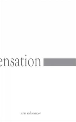 Sense And Sensation