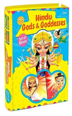 HINDU GODS & GODDESSES SET OF 6 BOOKS