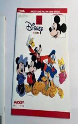 Disney Home Mickey & Pals In Long Stitch Plastic Canvas Patterns