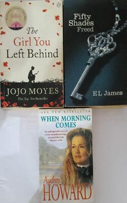 Fifty Shades Freed, When Morning Comes, Girl You Left Behind :- Pack Of 3 Books
