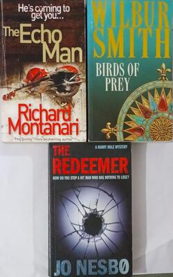 Birds Of Prey, The Redeemer , The Echo Man :- Pack Of 3 Books