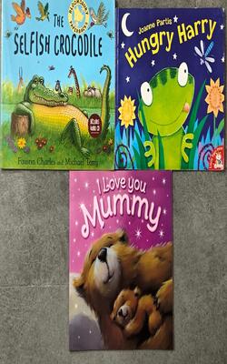 I Love You Mummy, Hungry Harry, The Selfish Crocodile
