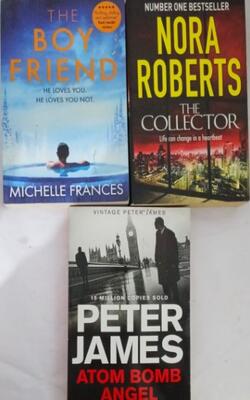 Collector, Atom Bomb Angel, The Boyfriend :- Pack Of 3 Books
