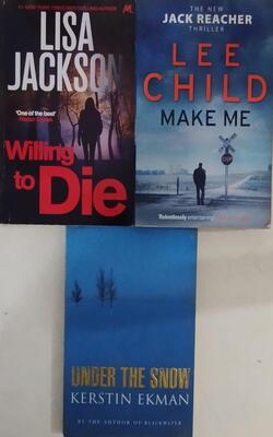 Make Me, Under The Snow, Willing To Die :- Pack Of 3 Books