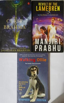 Walking Ollie, Curse Of Brahma, REVOLT OF THE LAMEBREN :- Pack Of 3 Books