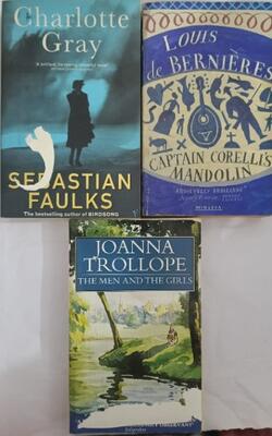 Men And The Girls, Sebastian Faulk, Captain Corellis Mandolin :- Pack Of 3 Books