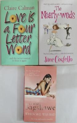 When She Was Bad, Love Is A Four Letter Word, Nearly-Weds :- Pack Of 3 Books