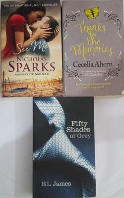 See Me, Thanks For The Memories, Fifty Shades Of Grey :- Pack Of 3 Books