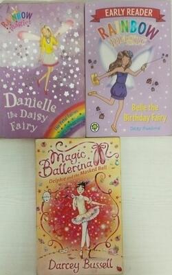 Delphie And The Masked Ball, Petal Fairies: Danielle The Daisy Fairy, Belle The Birthday Fairy :- Pack Of 3 Books