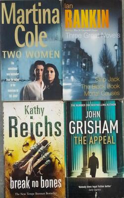 Two Women, Ian Rankin: Three Great Novels, The Appeal, Break No Bones :- Pack Of 4 Books