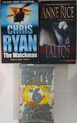6 Scared Stones, Taltos,  Watchman :- Pack Of 3 Books