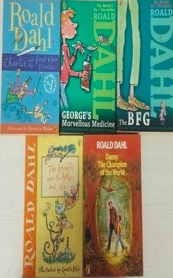 Bfg, Danny, The Champion Of The World (puffin Books), The Giraffe And The Pelly And Me (young Puffin Read Alone), Charlie And The Great Glass Elevator, Georges Marvellous Medicine