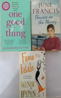 Fame Fatale, One Good Thing, Flowers On The Mersey :- Pack Of 3 Books