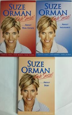 Ask Suze About Real Estate, Ask Suze About Insurance, Ask Suze About Debt :- Pack Of  3 Books