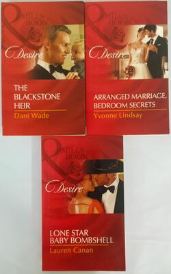 Desire (Mills & Boon ) Pack Of 3 Books
