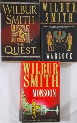 Warlock, Monsoon , The Quest :- Pack Of 3 Books