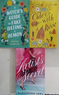 Cider With Rosie, The Artist's Secret, A Witch's Guide To Fake Dating A Demon :- Pack Of 3 Books