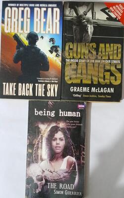 Guns And Gangs, The Road , Take Back The Sky :- Pack Of 3 Books
