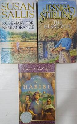 Habibi, Rosemary For Remembrance, The Island Wife :- Pack Of 3 Books