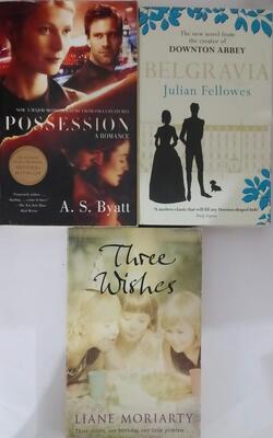 Possession, Julian Fellowes's Belgravia , Three Wishes :- Pack Of 3 Books
