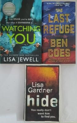 The Last Refuge: Dewey Andreas, Book 3, Hide, Watching You :- Pack Of 3 Books