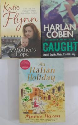 The Number One Bestseller Caught, A Season In Italy, Mothers Hope :- PAck Of 3 Books