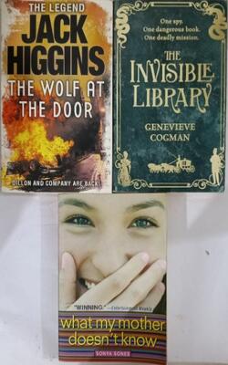 What My Mother Doesn't Know, Xtbp The Wolf At The Door, Invisible Library :- Pack Of 3 Books