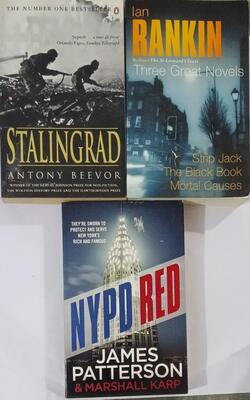 Ian Rankin: Three Great Novels, NYPD Red, Stalingrad :- Pack Of 3 Books