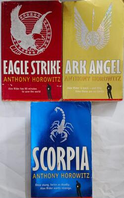 Eagle Strike, Scorpia , Ark Angel :- Pack Of 3 Books