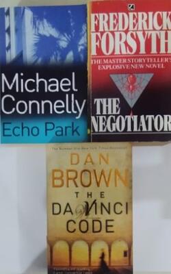 Negotiator, The Da Vinci Code, Echo Park :- Pack Of 3 Books