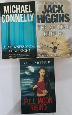 Killing Ground, Full Moon Rising, A Darkness More Than Night :- Pack Of 3 Books
