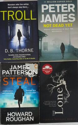 Not Dead Yet, Steal, The Loney, Troll :- Pack Of 4  Books