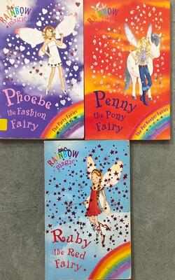 Ruby The Red Fairy, Phoebe The Fashion Fairy, Penny The Pony Fairy Pack Of 3 Books
