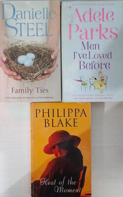 HEAT OF THE MOMENT, Family Ties, Men Ive Loved Before :- Pack Of 3 Books