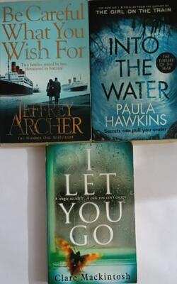 I Let You Go, Be Careful What You Wish For, Into The Water :- Pack Of 3 Books