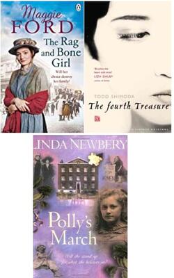 The Rag And Bone Girl, Pollys March, Fourth Treasure :- Pack Of 3 Books
