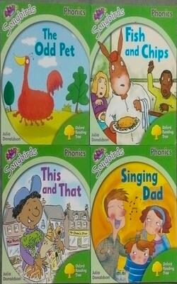 This And That, Oxford Reading Tree: Stage 2: Songbirds: The Odd Pet, Oxford Reading Tree: Stage : Songbirds(Phonics): Fish And Chips, Oxford Reading Tree: Stage 2: Songbirds(Phonics): Singing Dad:-  Pack Of 4 Books