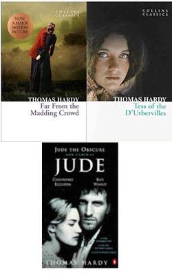 Far From The Madding Crowd, Jude The Obscure, Tess Of The DUrbervilles :- Pack Of 3 Books