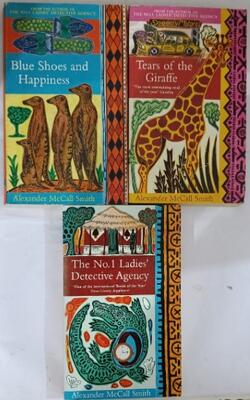 The No. 1 Ladies Detective Agency, Blue Shoes And Happiness, Tears Of The Giraffe :- Pack Of 3 Books