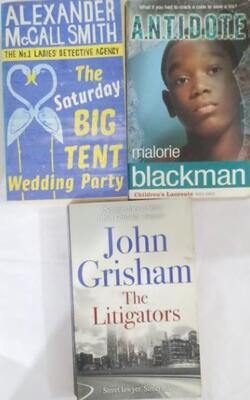 A.n.t.i.d.o.t.e., Litigators, Saturday Big Tent Wedding Party :- Pack Of 3 Books