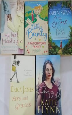 The Cuckoo Child: A Liverpool Family Saga, The Secret Path, Airs And Graces, A Patchwork Family, My Best Friends Girl :- Pack Of 5 Books