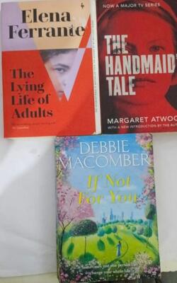 The Handmaids Tale , If Not For You, The Lying Life Of Adults :- Pack Of 3 Books