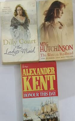 Honour This Day, The Ladys Maid, Wanton Redhead :- Pack Of 3 Books