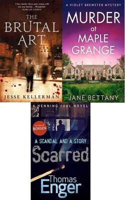 Brutal Art, Murder At Maple Grange , Scarred :- Pack Of 3 Books
