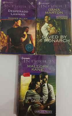 Desperado Lawman, Detective Daddy (Harlequin Intrigue (Larger Print)), Saved By The Monarch