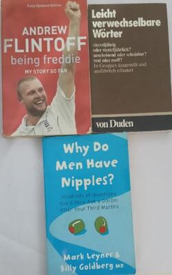 Why Do Men Have Nipples?, Being Freddie, Leicht Verwechselbare Worter :- Pack Of 3 Books