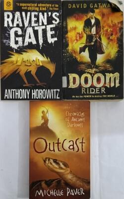 Doom Rider, Raven's Gate, OUTCAST :- Pack Of 3 Books