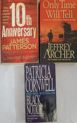 Black Notice, 10th Anniversary , Only Time Will Tell :- Pack Of 3 Books