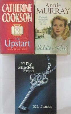 Soldier Girl, Fifty Shades Freed, Upstart :- Pack Of 3 Books
