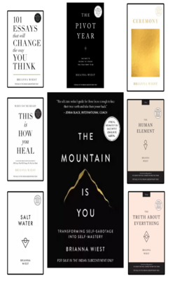 The Mountain Is You, When Youre Ready, This Is How You Heal, The Pivot Year: 365 Days To Become The Person You Truly Want To Be, The Salt Water, 101 Essays That Will Change The Way You Think (English), The Human Element, The Truth About Everything, Ceremony